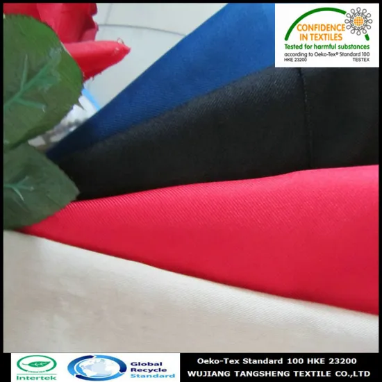 65%Recycled PET35%cotton 21S twill blended fabric/Polyester cotton fabric