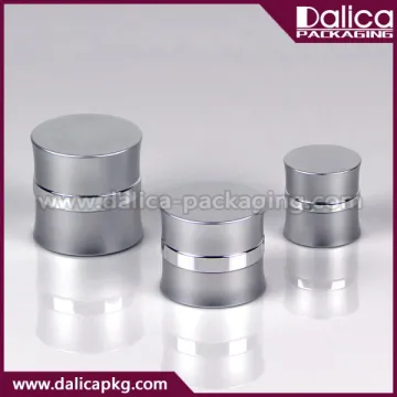 Cute innovative cosmetic aluminum cream jar 50g