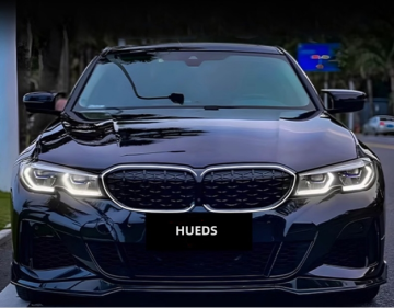 For BMW G20 G28 diamond style gloss black front grill front grille with led 2019-2022