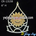 Pageant Crown Sunflower Shape Crown