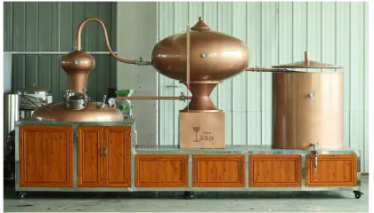 Industrial 600L Alcohol Distillation Machine for Brady Alcohol Production