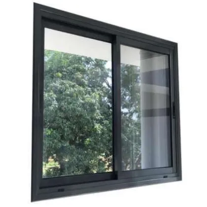 IKEA Laminated Aluminum 2024 Smart Sliding Window Grill Design for Philippines Houses