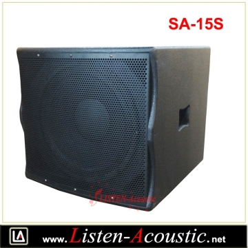 15" Bass Wooden Subwoofer Speaker Box SA-15S
