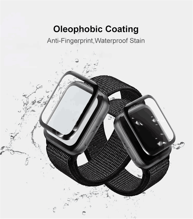 Wasserdichte staubfreie Uhrenbildschirmschutz für Smartwatch