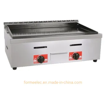 Enamel Grille Countertop Gas Grill Desktop Griddles Non-Stick Gas Griddle