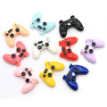 100pcs 21*28mm Flatback Resin Gamepad Cabochons Simulation Game Controller Charms for Key Chain Making Accessory