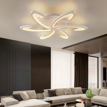 USA Free Shipping Modern Simple LED Ceiling Lamp for Chic Study or Living Room