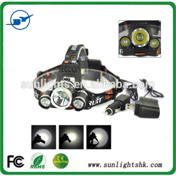 Hot High Power LED Headlamp / headlamp 3000 Lumens with CE&ROHS