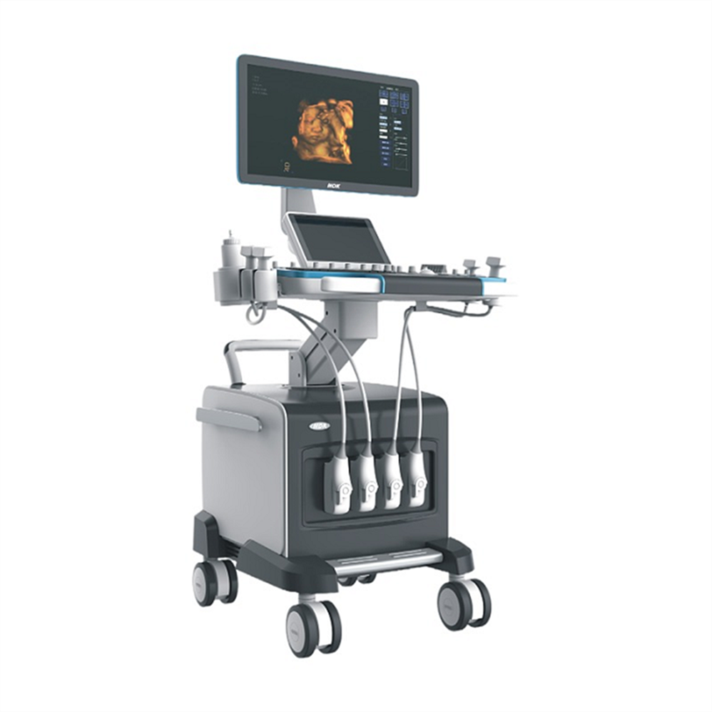 Trolley 4D Color abdominal Doppler ultrasonido escáner