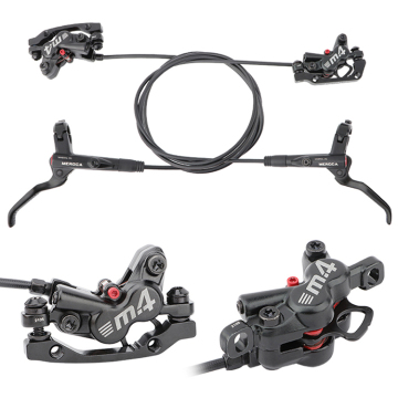 MEROCA 4 Piston MTB Bike Hydraulic Oil Disc Brake Set 160mm