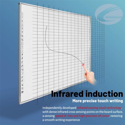 102 inch infrared touch interactive electronic whiteboard