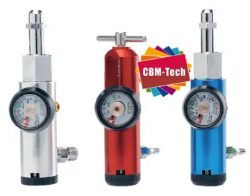 Mini Click-style Medical Oxygen Regulator in Different Colors