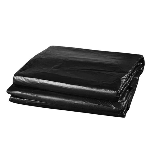 Bolsas de basura de plastico alta calidad industrial resistente color negro precio de fabrica