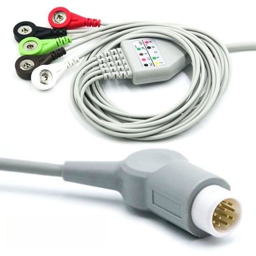 Wire Cable Assembly Medical ECG Monitor Lead Wire Factory