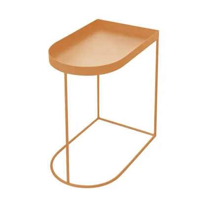 Smart Oval Functional Tea Table for Modern Minimalist Living Rooms