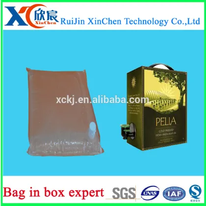 Food grade 1-220L edible oil plastic bags