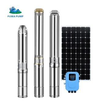 2HP Solar Deep Well Submersible Pump for Solar-Powered Deep Wells and High-Pressure Applications