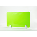 Counter plastic sneeze guard divider partition board