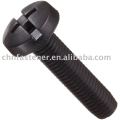 Black Nylon Machine Screw Binding Head