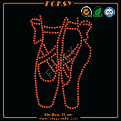 Dance Shoes iron on transfers wholesale