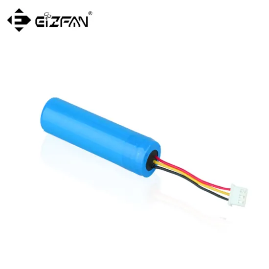 Rechargeable 18650 Lithium Battery Pack: 3000mAh, 1S1P Configuration with Built-in Battery Management System (BMS)
