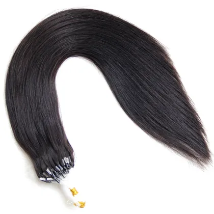 Wholesale price microlink hair extensions,virgin human extensions hair,micro links hair extensions 100% human hair
