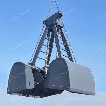 OUCO Customized Bulk Handling Grabs Clamshell Mechanical Grabs Simple Operation Durable