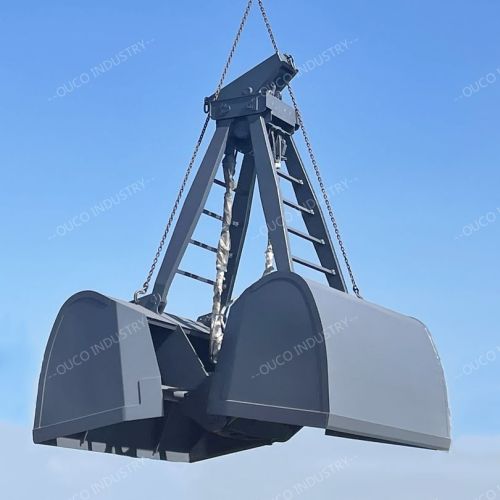 OUCO Customized Bulk Handling Grabs Clamshell Mechanical Grabs Simple Operation Durable