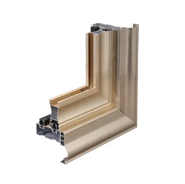Extrusion Insulation Thermal Break Aluminum Window Frames with Nylon Strips