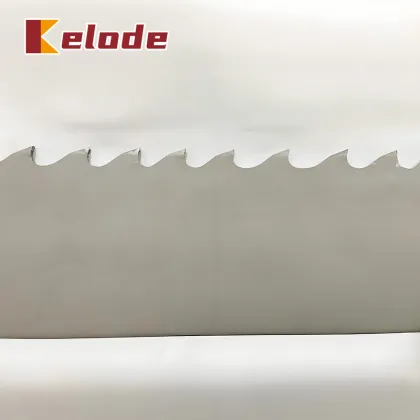 Titanium alloy hard alloy band saw blade