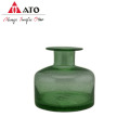 ATO Design Green Cissers Cutting Vase avec bulle