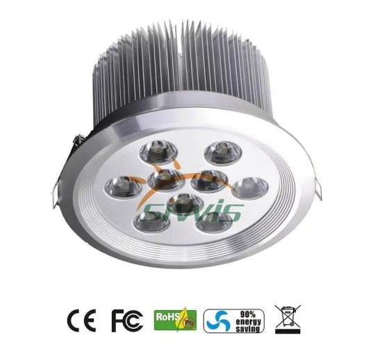 5 Inch Led Recessed Downlights Energy Saving 9w 900lm Ra78 For Home