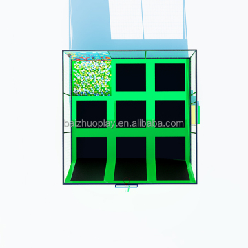 Large Sports Park Trampoline Mat Fabric Made of Polypropylene - Replacement and Jumping Surface