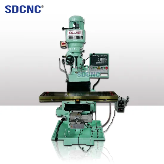 High Quality Universal Rotary Swivel Head Turret Milling Machine - Light Duty Vertical Milling Machine Manufacturing Plant