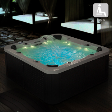 6-person Modern Acrylic Spa Tub för hotell och trädgårdar