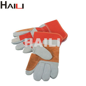 High quality Full cotton liner Welding Glove HL4020