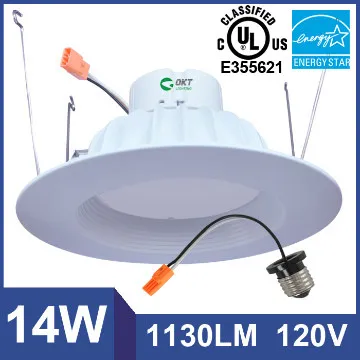 LM79 CRI>80 US 5inch 6inch 11W 14W Recessed LED Can Light UL