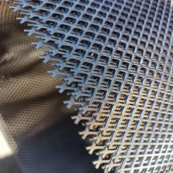 SWD 7.5mm LWD 12mm Stainless Steel 304 Expanded Metal Mesh, 1.22m Wide Rhombus Mesh