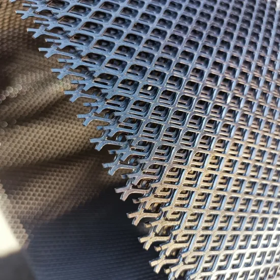 SWD 7.5mm LWD 12mm Stainless Steel 304 Expanded Metal Mesh, 1.22m Wide Rhombus Mesh