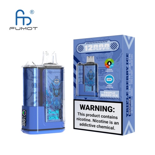 Sử dụng vape fumot randm crystal 12kpuff