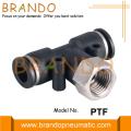 1/8'' 1/4'' Female Branch Tee Pneumatic Hose Fittings