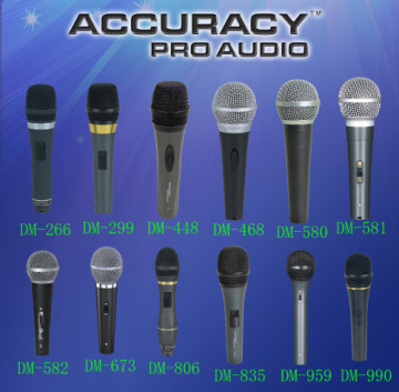 Wired Dynamic Microphone Dm Series 