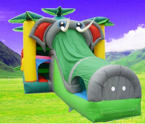 Lovely High Quality Factory Inflatable Bouncer with Slide