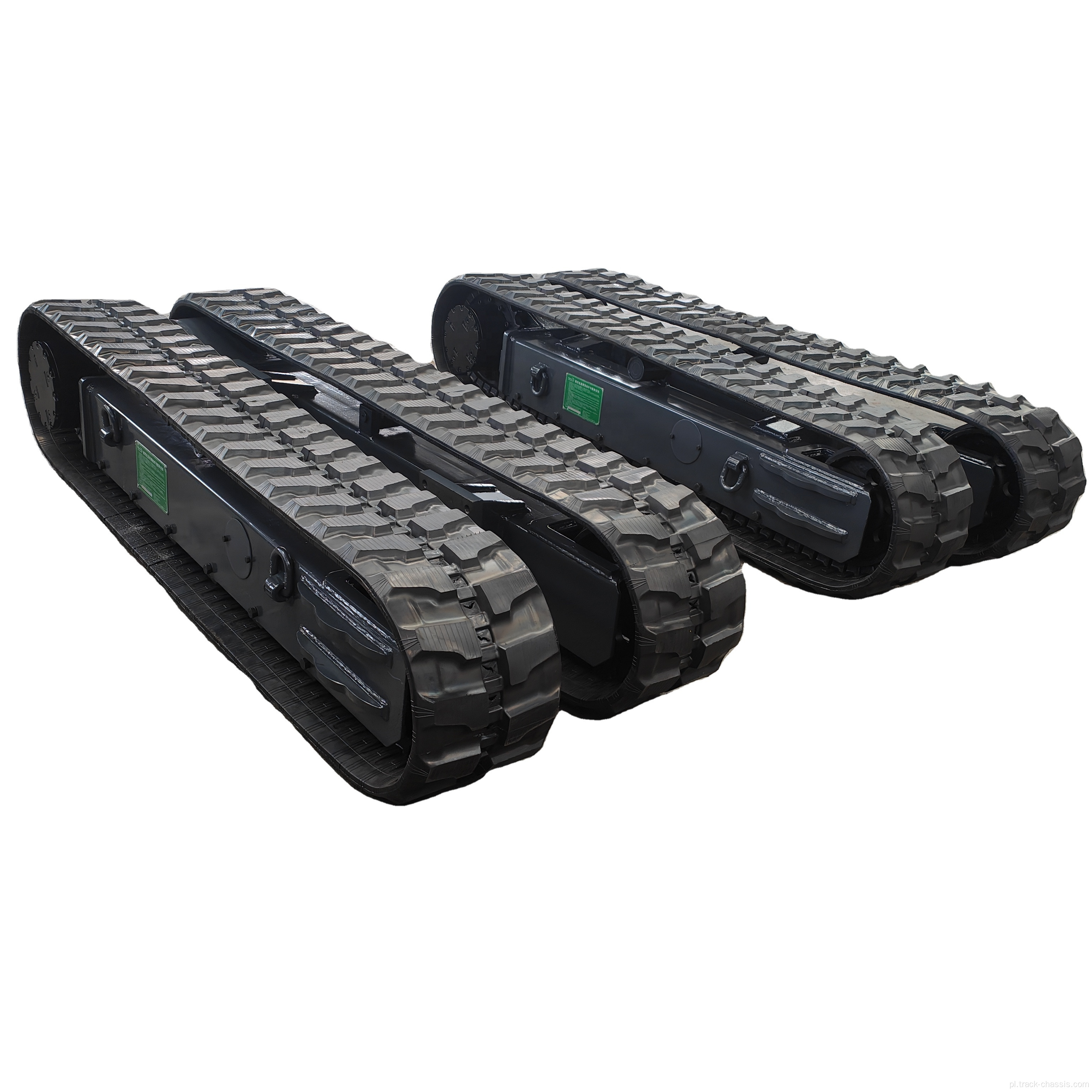 Wysokiej jakości podwozie gumowego stali