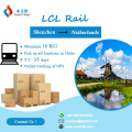 LCL Rail From Shenzhen To Rotterdam