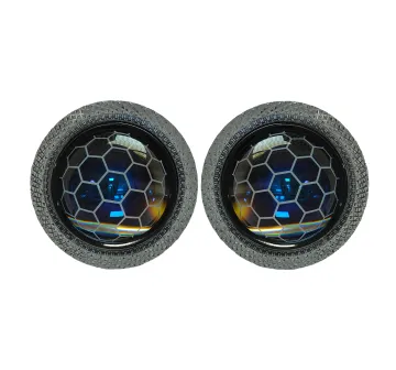 RGBW Halo Shroud H4 H7 9005 Blue Coating Bi LED Projector Lens Headlights Retrofit DRL Kit