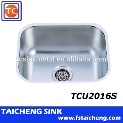 Less Expensive Undermount Single GuangDong Kitchen Sink