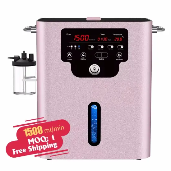 Moneng PEM Water Electrolyzer: Generating Oxy-Hydrogen Brown Gas for Inhalation Therapy in 1500ml