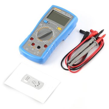 DT9205 Digitale multimeter: 200MOHMS 1000V Multi Tester met capaciteitsmeter