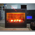 3D Water LED Fireplace With Fire